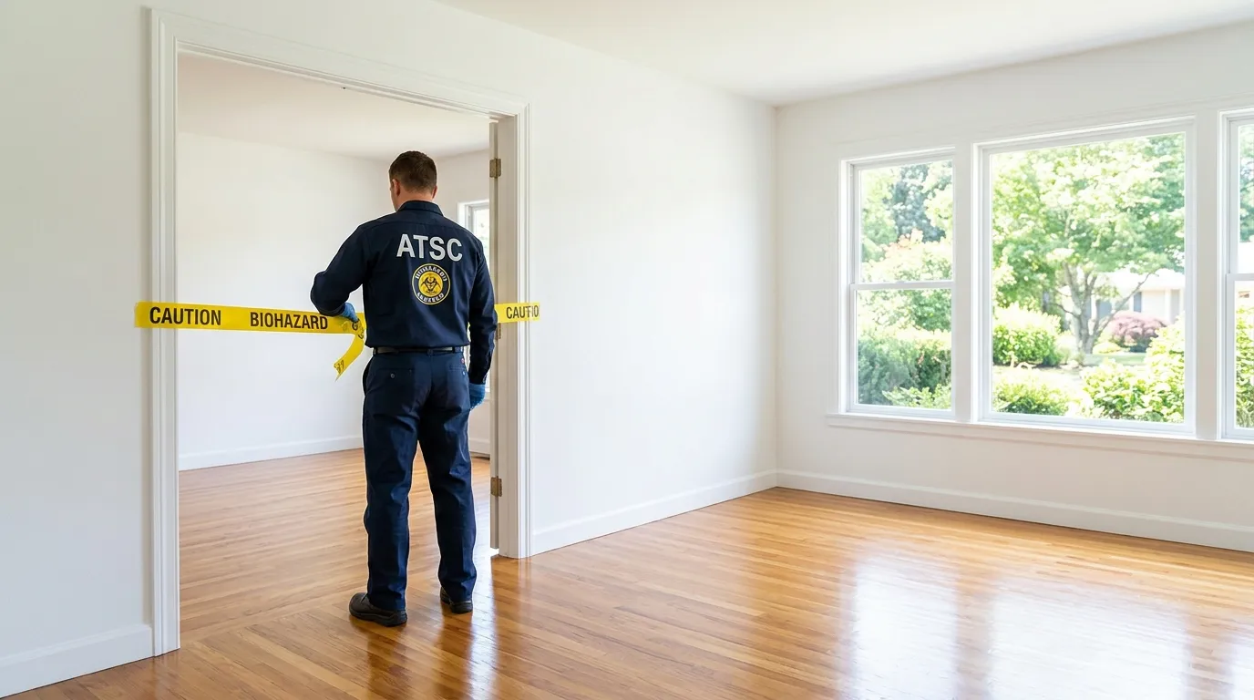 Certified biohazard cleanup crew performing Crime Scene Cleanup in Bayonet Point