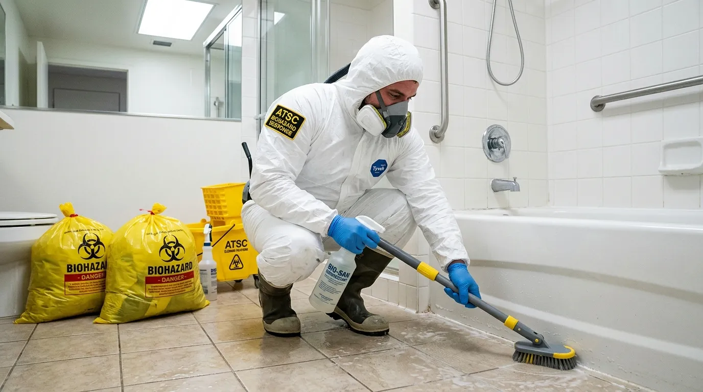 Decontamination equipment deployed for Blood Cleanup in Bayonet Point